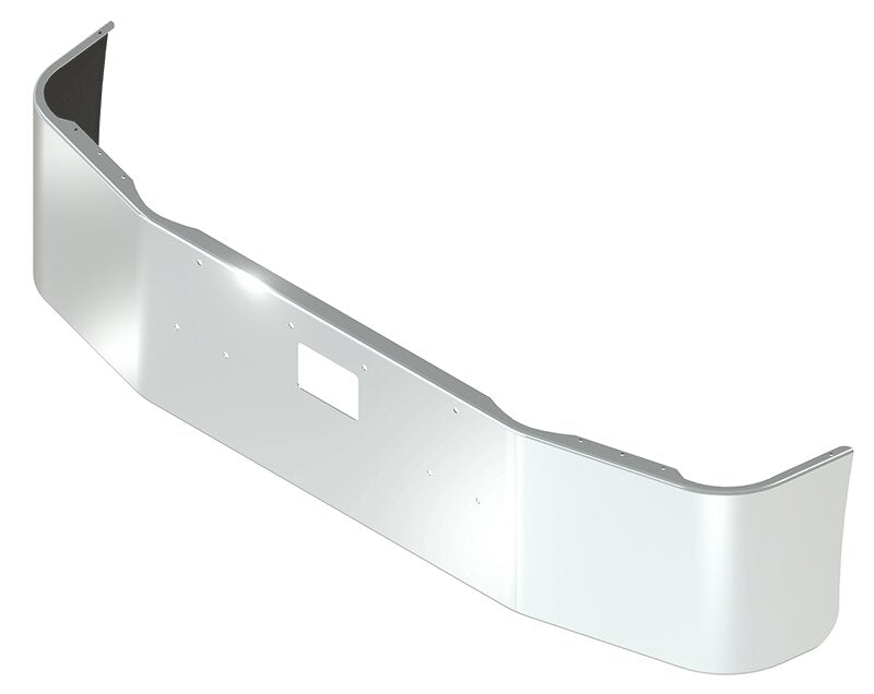 BUMPER FOR PETERBILT 385 WITH 112" BBC SETBACK AXLE 1995-2007 20" SETBACK AXLE CHROME WITH TOW HOLE