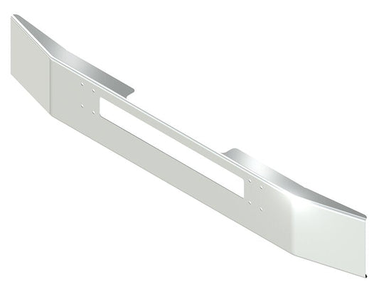 BUMPER FOR PETERBILT 320, 520 CABOVER 1990-2007 14" OPEN END CHROME