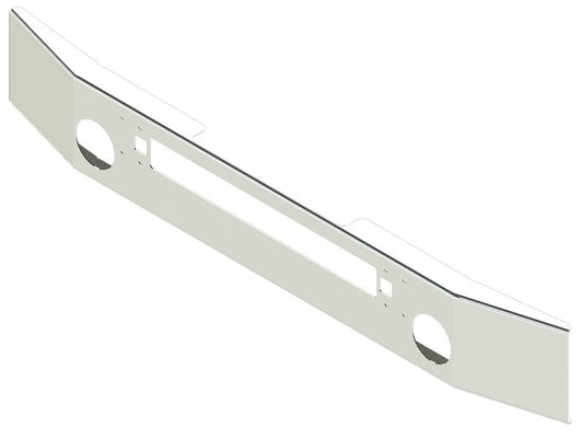 BUMPER FOR PETERBILT 320, 520 CABOVER 1990-2007 14" OPEN END CHROME