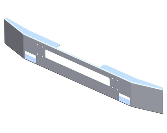 BUMPER FOR PETERBILT 320, 520 CABOVER 1990-2007 14" OPEN END CHROME