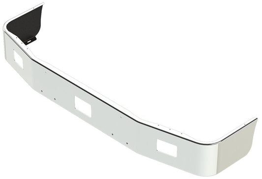 BUMPER FOR PETERBILT 377 WITH 120" BBC / 122" BBC SETBACK AXLE 1997-2007 & 385 WITH 120" SETBACK AXLE 1997-2007 12" TO 14" SETBACK AXLE CHROME