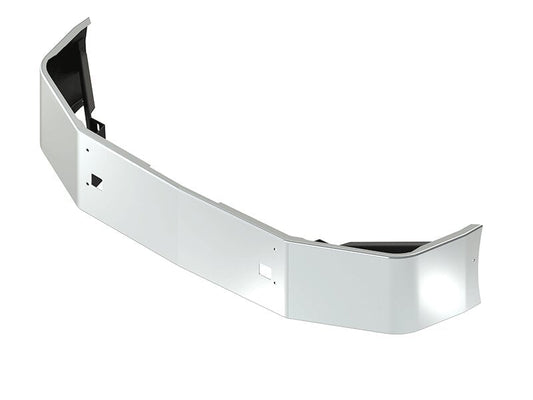 BUMPER FOR PETERBILT 587 SETBACK AXLE 2012-2022 16" SETBACK AXLE CHROME WITH TOW HOLE