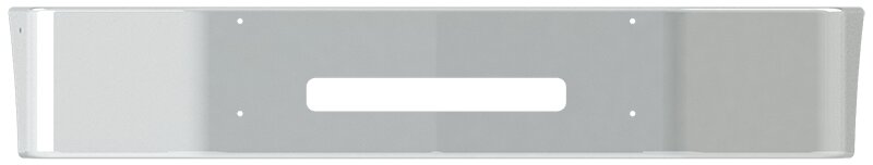 BUMPER FOR PETERBILT 337 SET FORWARD AXLE 2015-2022 16" SET FORWARD AXLE CHROME WITH TOW HOLE