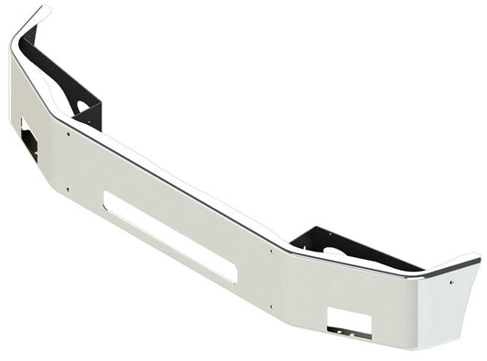 BUMPER FOR PETERBILT 337 SET FORWARD AXLE 2015-2022 12" SET FORWARD AXLE CHROME