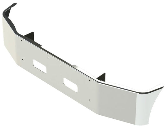 BUMPER FOR PETERBILT 348 SET FORWARD AXLE 2010-2022 16" SET FORWARD AXLE CHROME WITH TOW HOLE