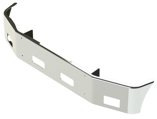 BUMPER FOR PETERBILT 348 SET FORWARD AXLE 2010-2022 12" SET FORWARD AXLE CHROME