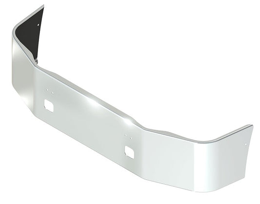 BUMPER FOR PETERBILT 387 SETBACK AXLE 1999-2001 18" SETBACK AXLE STAINLESS STEEL WITH TOW HOLE