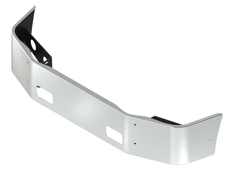 BUMPER FOR PETERBILT 387 SETBACK AXLE 2002-2011 16" SETBACK AXLE CHROME WITH TOW HOLE