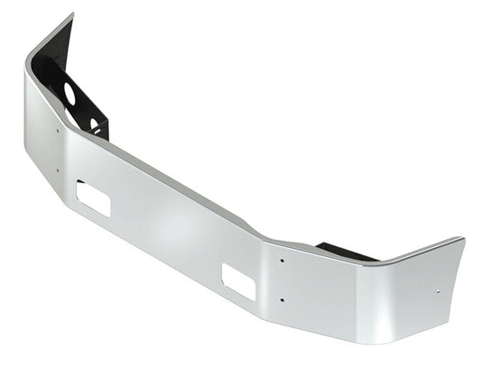 BUMPER FOR PETERBILT 387 SETBACK AXLE 2002-2011 16" SETBACK AXLE CHROME WITH TOW HOLE