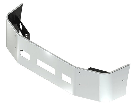 BUMPER FOR PETERBILT 387 SETBACK AXLE 2002-2011 20" SETBACK AXLE STAINLESS STEEL