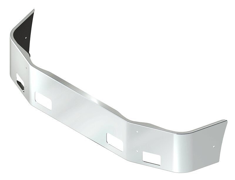 BUMPER FOR PETERBILT 387 SETBACK AXLE 2002-2011 16" SETBACK AXLE CHROME