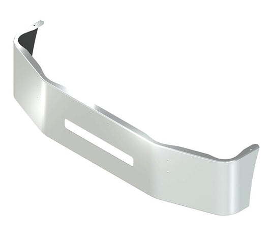 BUMPER FOR PETERBILT 330, 335, 337, 340, 348 SETBACK AXLE 2006-2014 18" SETBACK AXLE CHROME WITH TOW HOLE