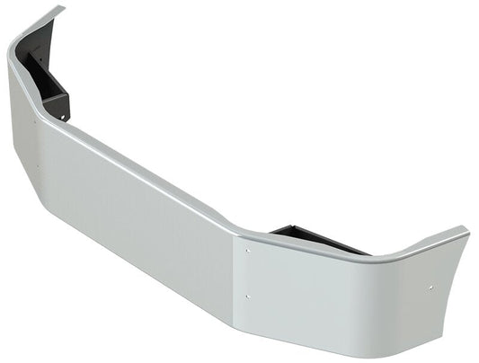 BUMPER FOR PETERBILT 386 SETBACK AXLE 2006-2015 18" SETBACK AXLE STAINLESS STEEL WITH MOUNTING HOLES ONLY