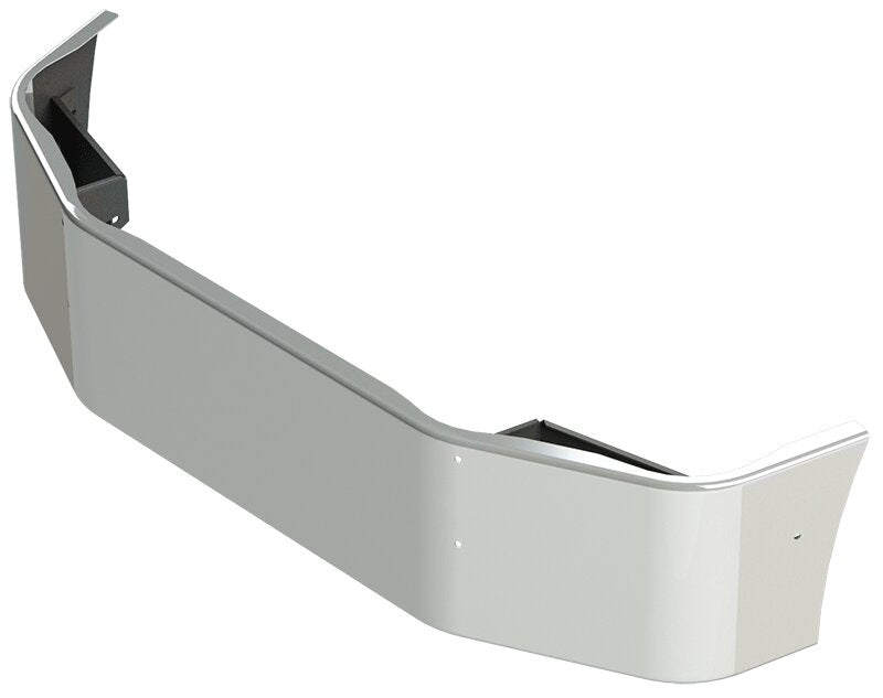 BUMPER FOR PETERBILT 386 SETBACK AXLE 2006-2015 20" SETBACK AXLE CHROME WITH MOUNTING HOLES ONLY