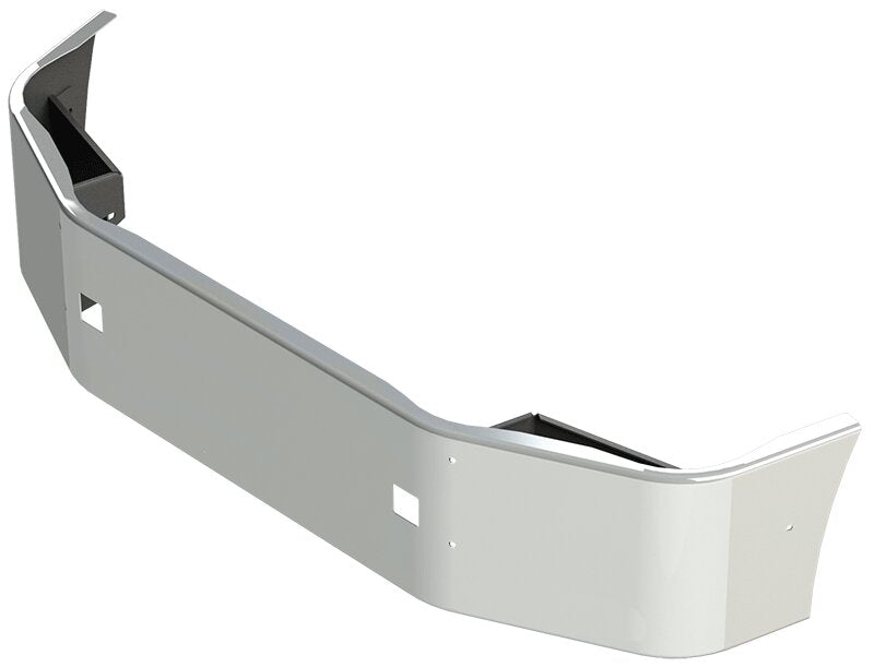 BUMPER FOR PETERBILT 386 SETBACK AXLE 2006-2015 18" SETBACK AXLE STAINLESS STEEL WITH TOW HOLE