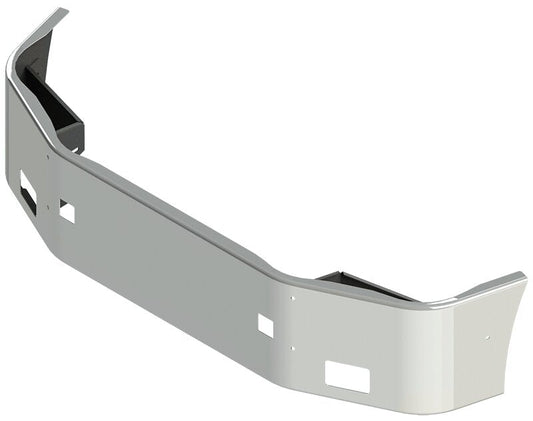 BUMPER FOR PETERBILT 386 SETBACK AXLE 2006-2015 18" SETBACK AXLE CHROME