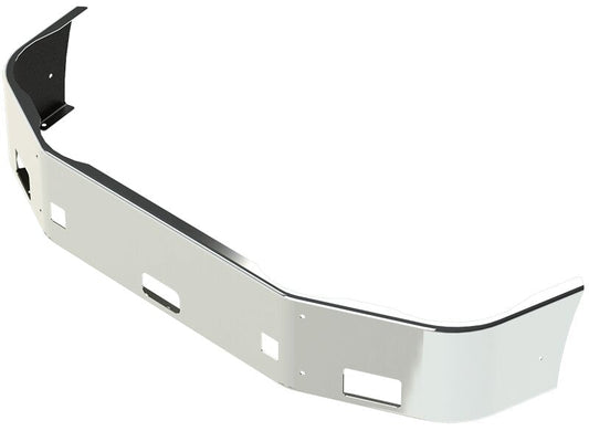 BUMPER FOR PETERBILT 386 SETBACK AXLE 2006-2015 12" TO 14" SETBACK AXLE CHROME