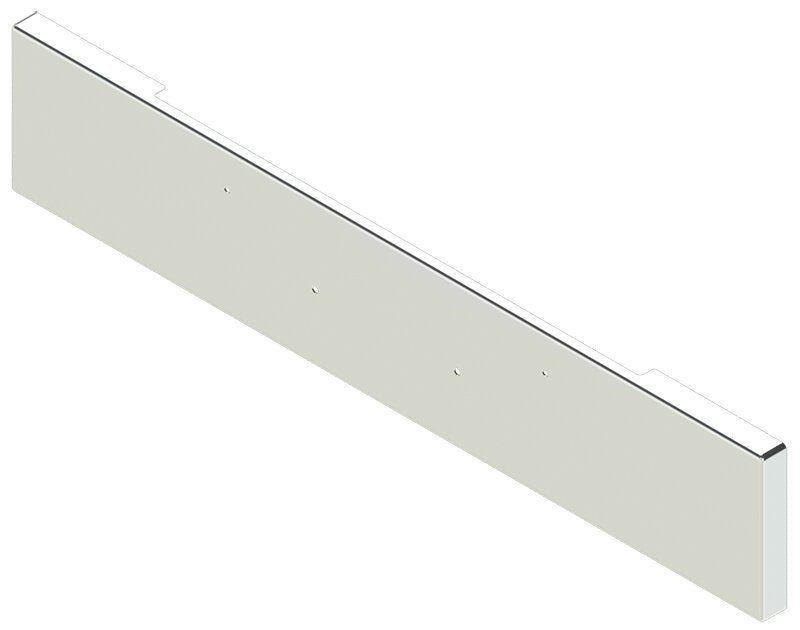 BUMPER FOR PETERBILT 365, 367, 388, 389, 567 2007-2022 18" BOXED END CHROME WITH MOUNTING HOLES ONLY