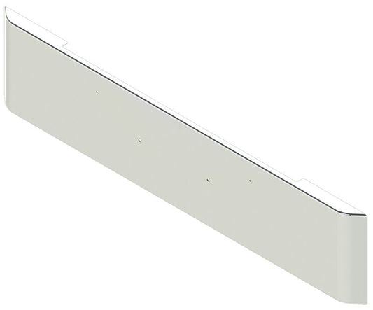 BUMPER FOR PETERBILT 365, 367, 388, 389, 567 2007-2022 20" SQUARE ROLLED END CHROME WITH MOUNTING HOLES ONLY