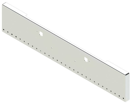 Bumper For KENWORTH, KW, W990, 2018-2026, 18", BOXED END, CHROME, TOW HOLES, LIGHT HOLES, 7ga