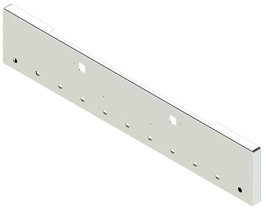 BUMPER FOR PETERBILT 365, 367, 388, 389, 567 2007-2022 18" BOXED END CHROME WITH TOW HOLE, LIGHT HOLES