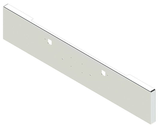 Bumper For KENWORTH, KW, W990, 2018-2026, 18", BOXED END, CHROME, TOW HOLES, 10ga