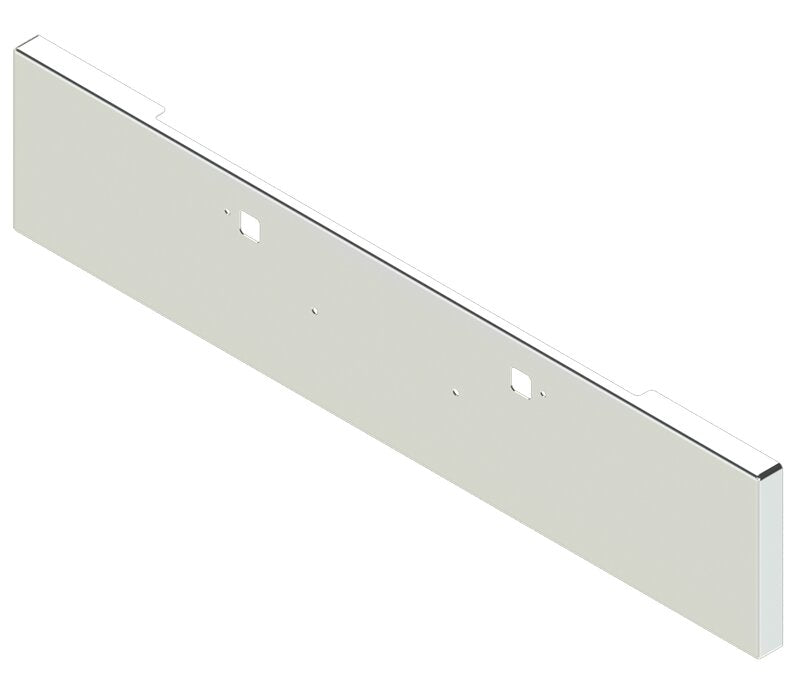 BUMPER FOR PETERBILT 365, 367, 388, 389, 567 2007-2022 20" BOXED END CHROME WITH TOW HOLE