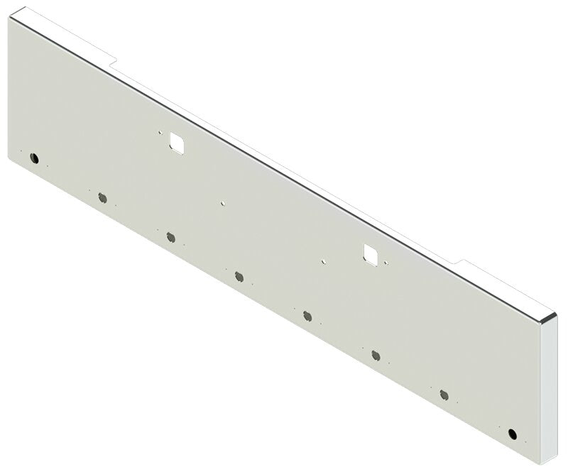 BUMPER FOR PETERBILT 365, 367, 388, 389, 567 2007-2022 22" BOXED END CHROME WITH TOW HOLE, LIGHT HOLES