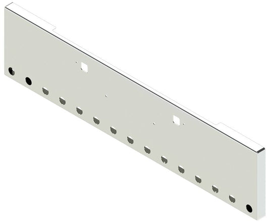 Bumper For KENWORTH, KW, W990, 2018-2026, 22", BOXED END, CHROME, TOW HOLES, LIGHT HOLES, 10ga