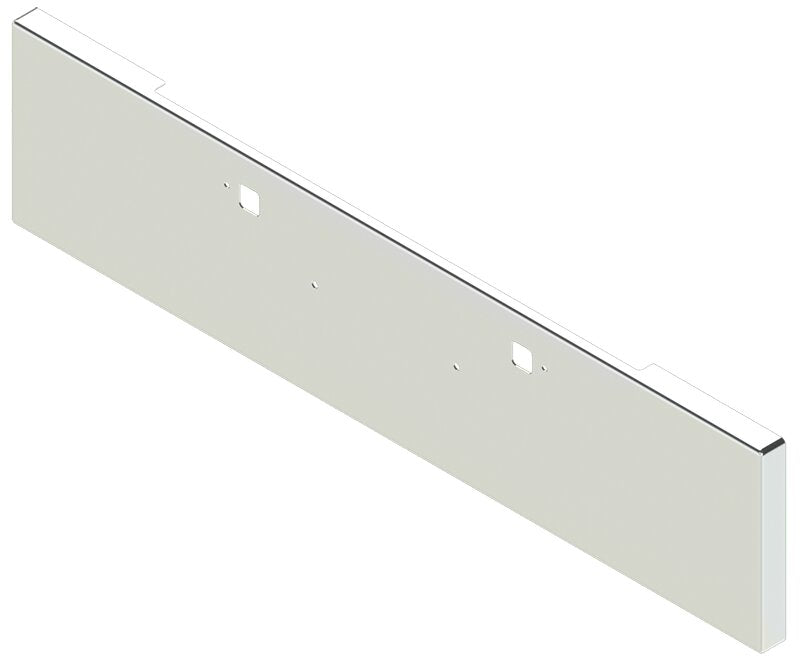 BUMPER FOR PETERBILT 365, 367, 388, 389, 567 2007-2022 22" BOXED END CHROME WITH TOW HOLE