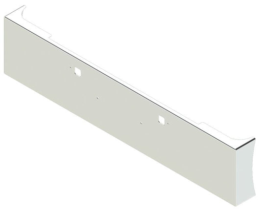 Bumper For KENWORTH, KW, W990, 2018-2026, 20", AMERICAN EAGLE BOXED END WITH 8" EARS, CHROME, TOW HOLES, 10ga