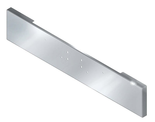 Bumper For KENWORTH, KW, W990, 2018-2026, 20", ROADRUNNER MITRE END, CHROME, HITCH HOLES, 10ga