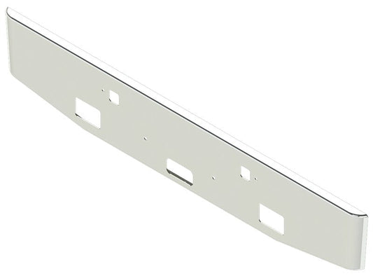 BUMPER FOR PETERBILT 365, 367, 388, 389, 567 2007-2022 16" TAPER ROLLED END CHROME
