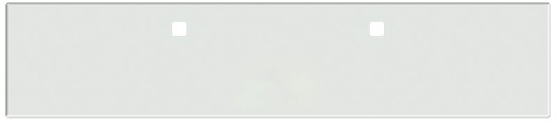 BUMPER FOR PETERBILT 365, 367, 388, 389, 567 2007-2022 20" BOXED END CHROME WITH TOW HOLE & NO MOUNTING HOLES AND WITH UNIVERSAL BRACKETS THAT FIT CB, CQ, FD, FE ,HA, HC, GO