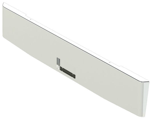 BUMPER FOR PETERBILT 365, 367, 388, 389, 567 2007-2022 WITH NO MOUNTING HOLES AND FRENCHED IN LICENSE PLATE BOX, WITH UNIVERSAL BRACKETS THAT FIT CB, CQ, FD, FE ,HA, HC, GO