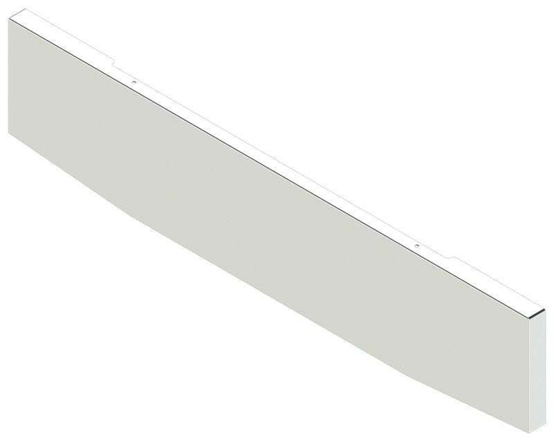 Bumper For KENWORTH, KW, W990, 2018-2026, 20" TO 18", BOXED END TAPER, CHROME, BLIND MOUNT, 10ga