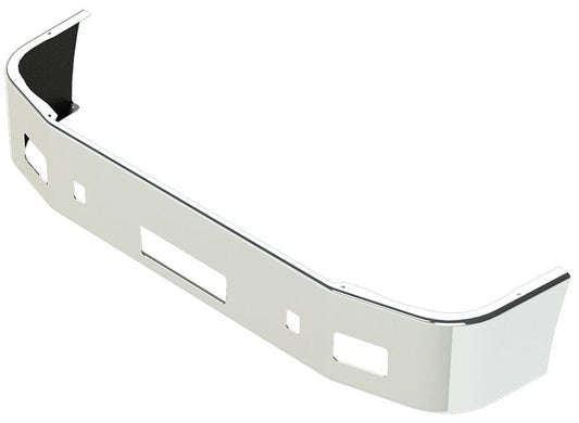 BUMPER FOR PETERBILT 384 SETBACK AXLE 2008-2015 12" TO 14" SETBACK AXLE CHROME