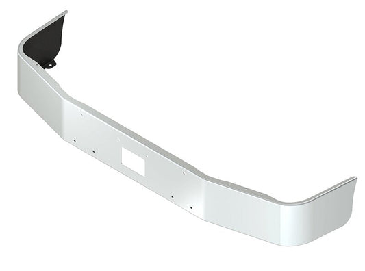 BUMPER FOR PETERBILT 385 WITH 120" BBC SETBACK AXLE 1995-2007 12" TO 14" SETBACK AXLE CHROME WITH TOW HOLE