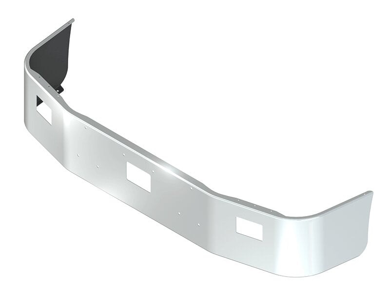 BUMPER FOR PETERBILT 385 WITH 120" BBC SETBACK AXLE 1995-2007 16" SETBACK AXLE CHROME