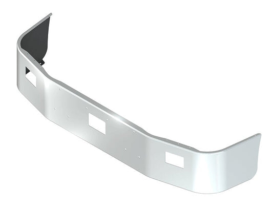 BUMPER FOR PETERBILT 385 WITH 120" BBC SETBACK AXLE 1995-2007 16" SETBACK AXLE CHROME