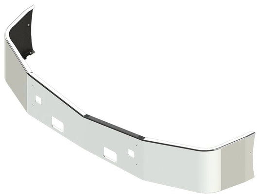 BUMPER FOR PETERBILT 579 SETBACK AXLE 2012-2020 WITH TOW HOLE & STEP HOLES