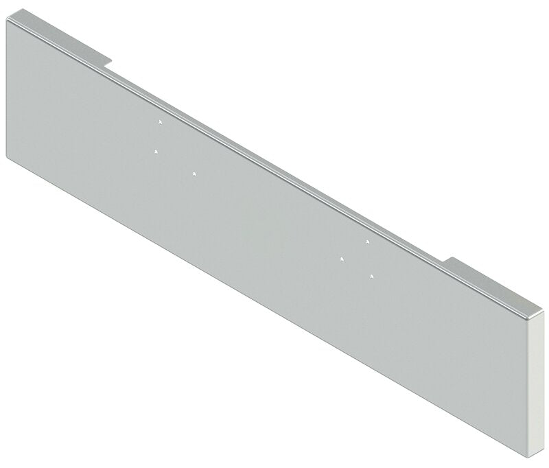 BUMPER FOR WESTERN STAR CONVENTIONAL 1967-1984 22" BOXED END CHROME WITH MOUNTING HOLES ONLY