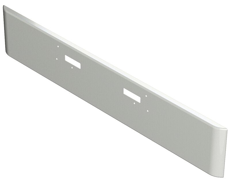 BUMPER FOR WESTERN STAR CONVENTIONAL 1967-1984 18" SQUARE ROLLED END CHROME WITH TOW HOLE