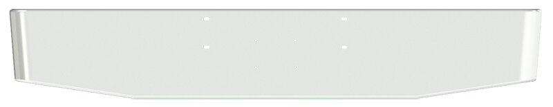 BUMPER FOR WESTERN STAR 4900SF, 4900EX, CONSTELLATION, LOWMAXX, HERITAGE 1989-2007 WITH MOUNTING HOLES ONLY AND LICENSE PLATE HOLES