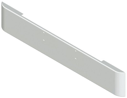 BUMPER FOR WESTERN STAR 4900SF, 4900EX, CONSTELLATION, LOWMAXX, HERITAGE 1989-2007 16" SQUARE HAND FORM CHROME WITH MOUNTING HOLES ONLY