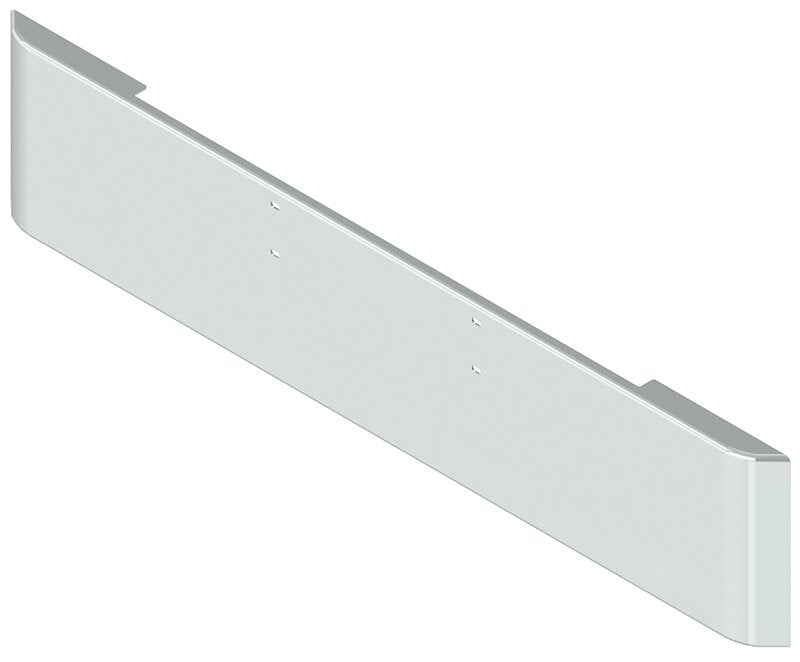 BUMPER FOR WESTERN STAR 4900SF, 4900EX, CONSTELLATION, LOWMAXX, HERITAGE 1989-2007 20" SQUARE ROLLED END CHROME WITH MOUNTING HOLES ONLY