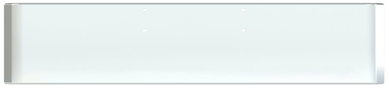 BUMPER FOR WESTERN STAR 4900SF, 4900EX, CONSTELLATION, LOWMAXX, HERITAGE 1989-2007 20" SQUARE ROLLED END CHROME WITH MOUNTING HOLES ONLY