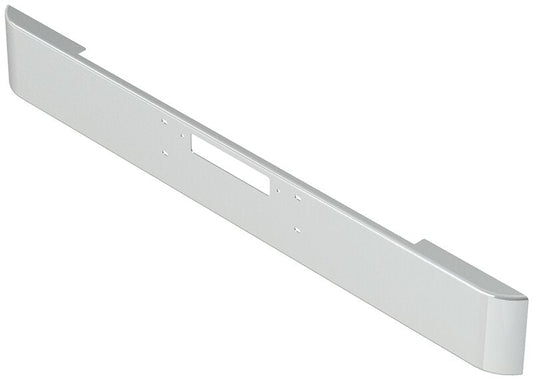BUMPER FOR WESTERN STAR 4900SF, 4900EX, CONSTELLATION, LOWMAXX, HERITAGE 1989-2007 12" SQUARE HAND FORM CHROME WITH TOW HOLE