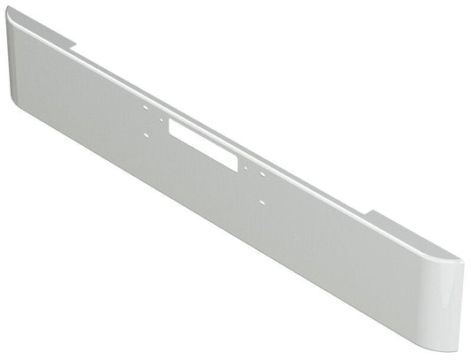 BUMPER FOR WESTERN STAR 4900SF, 4900EX, CONSTELLATION, LOWMAXX, HERITAGE 1989-2007 16" SQUARE HAND FORM CHROME WITH TOW HOLE