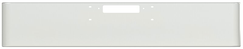 BUMPER FOR WESTERN STAR 4900SF, 4900EX, CONSTELLATION, LOWMAXX, HERITAGE 1989-2007 18" SQUARE ROLLED END CHROME WITH TOW HOLE